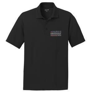 Harris Obviously Kamala 2024 Gift PosiCharge RacerMesh Polo