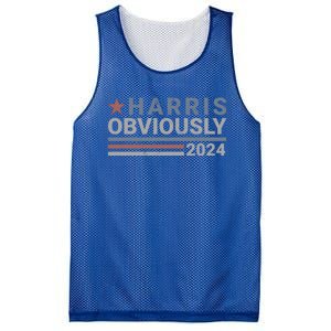 Harris Obviously Kamala 2024 Gift Mesh Reversible Basketball Jersey Tank