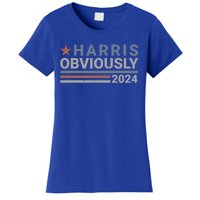 Harris Obviously Kamala 2024 Gift Women's T-Shirt