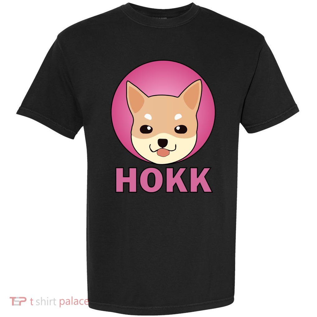 HOKK Hokkaidu Inu Crypto Currency Garment-Dyed Heavyweight T-Shirt
