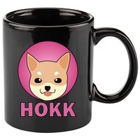HOKK Hokkaidu Inu Crypto Currency 11oz C Handle Ceramic Mug
