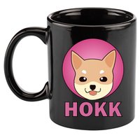 HOKK Hokkaidu Inu Crypto Currency 11oz C Handle Ceramic Mug
