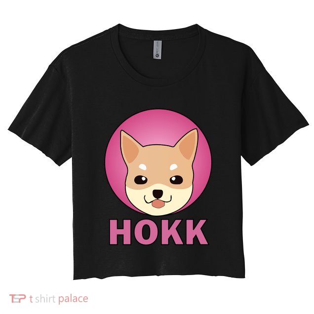 HOKK Hokkaidu Inu Crypto Currency Crop Top