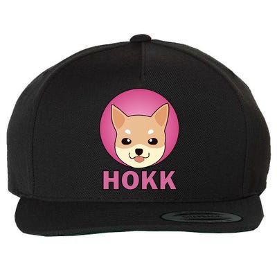 HOKK Hokkaidu Inu Crypto Currency Wool Snapback Cap