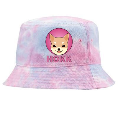 HOKK Hokkaidu Inu Crypto Currency Tie-Dyed Bucket Hat