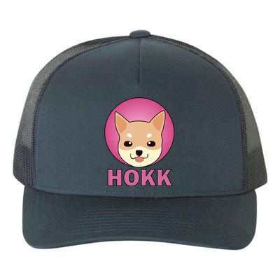 HOKK Hokkaidu Inu Crypto Currency Yupoong Adult 5-Panel Trucker Hat