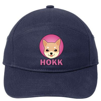 HOKK Hokkaidu Inu Crypto Currency 7-Panel Snapback Hat