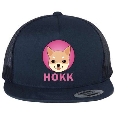 HOKK Hokkaidu Inu Crypto Currency Flat Bill Trucker Hat