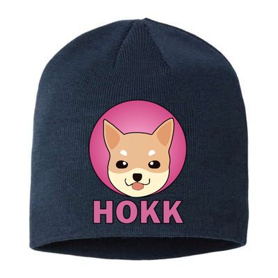 HOKK Hokkaidu Inu Crypto Currency Sustainable Beanie