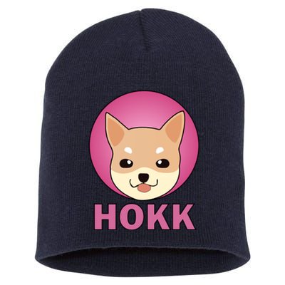 HOKK Hokkaidu Inu Crypto Currency Short Acrylic Beanie