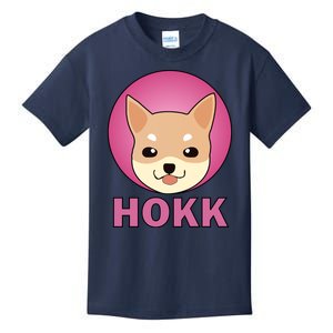 HOKK Hokkaidu Inu Crypto Currency Kids T-Shirt