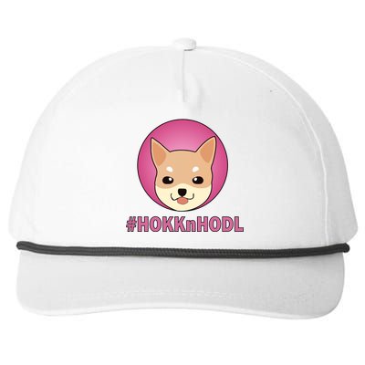 HokknHodl Hokk And Hold Crypto  Snapback Five-Panel Rope Hat