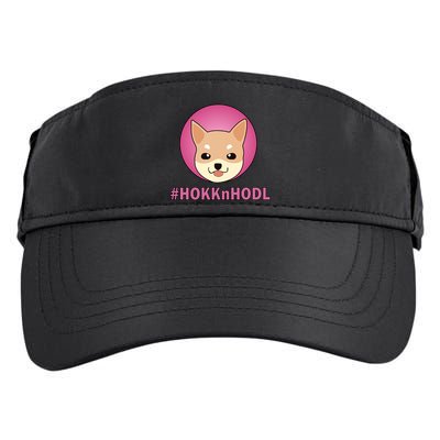 HokknHodl Hokk And Hold Crypto  Adult Drive Performance Visor