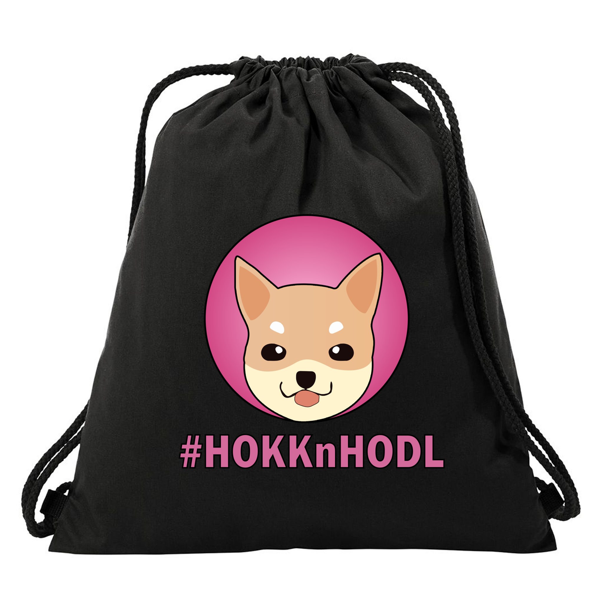 HokknHodl Hokk And Hold Crypto  Drawstring Bag