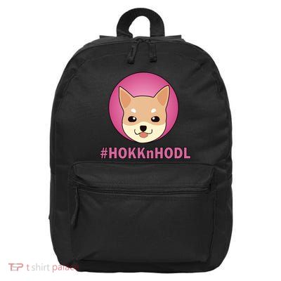 HokknHodl Hokk And Hold Crypto  16 in Basic Backpack