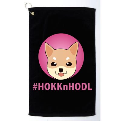 HokknHodl Hokk And Hold Crypto  Golf Towel