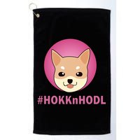 HokknHodl Hokk And Hold Crypto  Golf Towel