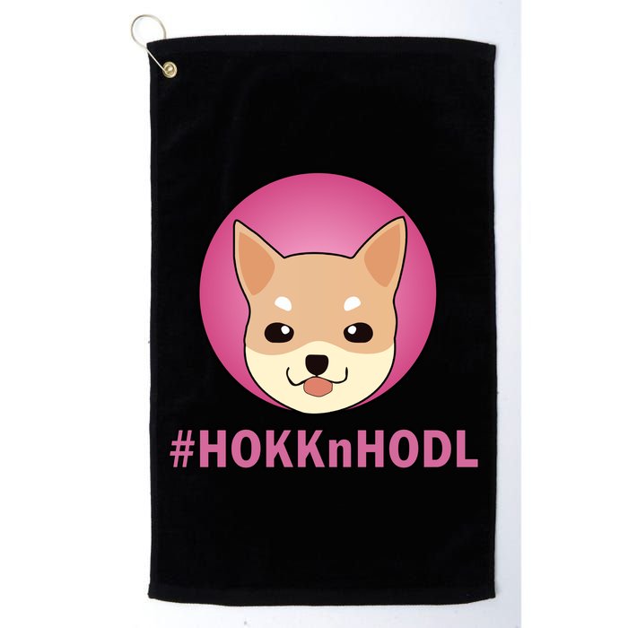 HokknHodl Hokk And Hold Crypto  Golf Towel