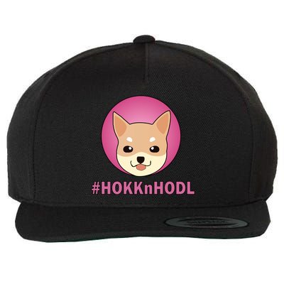 HokknHodl Hokk And Hold Crypto  Wool Snapback Cap