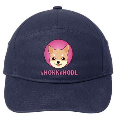 HokknHodl Hokk And Hold Crypto  7-Panel Snapback Hat