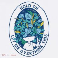 Hold On Let Me Overthink This Floral Sustainable Bucket Hat