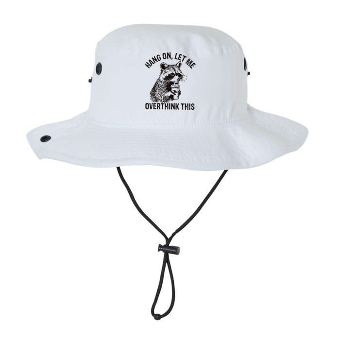 Hang On Let Me Overthink This Funny Racoon Bucket Hat