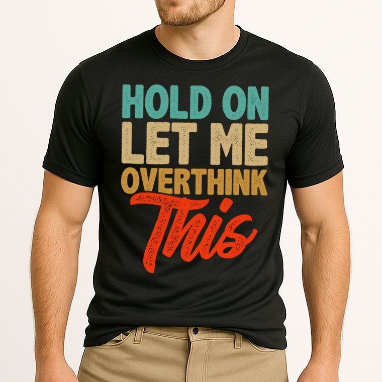 Hold On Let Me Overthink This Performance Shirt