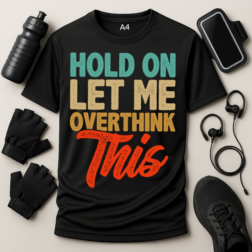 Hold On Let Me Overthink This Performance Shirt