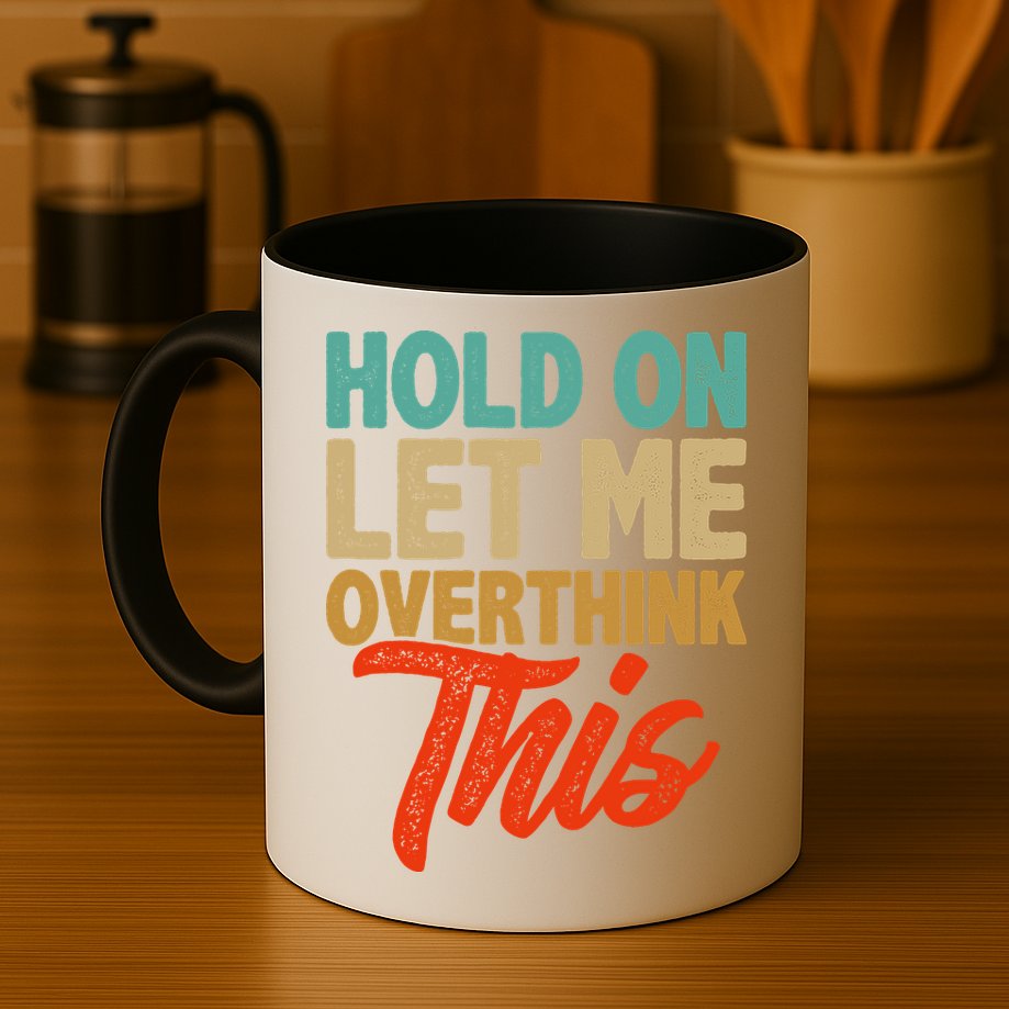 Hold On Let Me Overthink This Mug