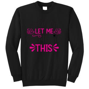 Hold On Let Me Overthink This Graphic Sweatshirt