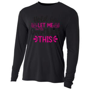 Hold On Let Me Overthink This Graphic Cooling Performance Long Sleeve Crew