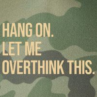 Hang On Let Me Overthink This Funny Legacy Tie Dye Trucker Hat