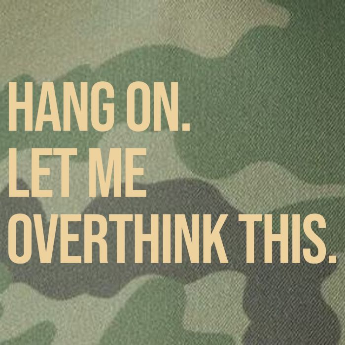 Hang On Let Me Overthink This Funny Legacy Tie Dye Trucker Hat