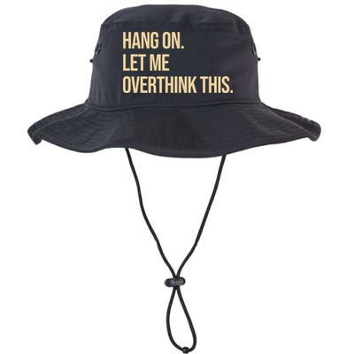 Hang On Let Me Overthink This Funny Bucket Hat