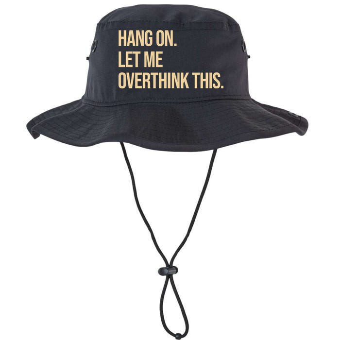 Hang On Let Me Overthink This Funny Bucket Hat