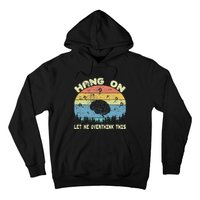 Hang On Let Me Overthink This Funny Sayings Vintage Graphic Hoodie