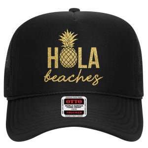 Hola Beaches Limited Edition High Crown Mesh Back Trucker Hat