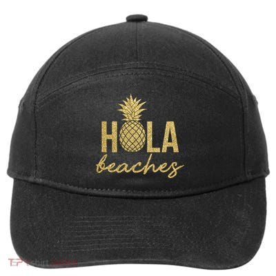 Hola Beaches Limited Edition 7-Panel Snapback Hat