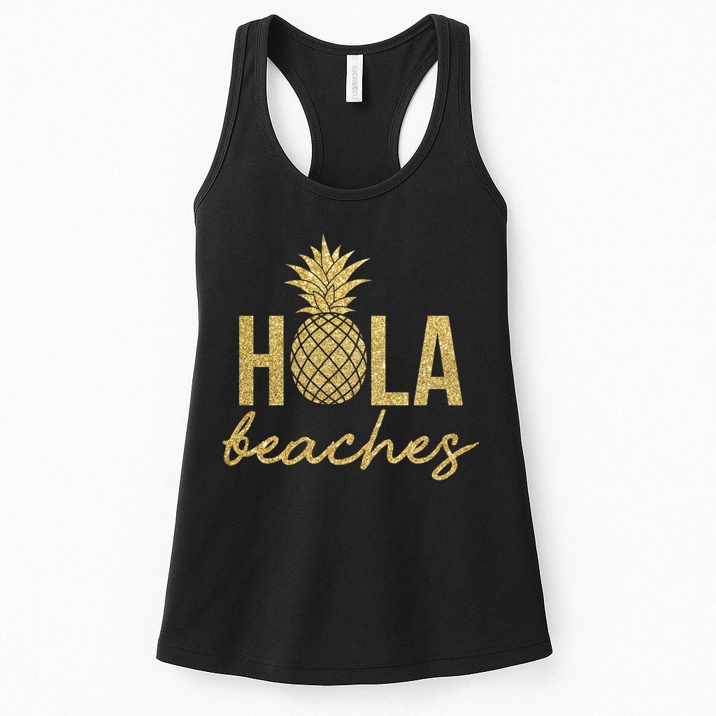 Hola Beaches Limited Edition Womens Tank Top