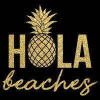 Hola Beaches Limited Edition Cropped Pullover Crew