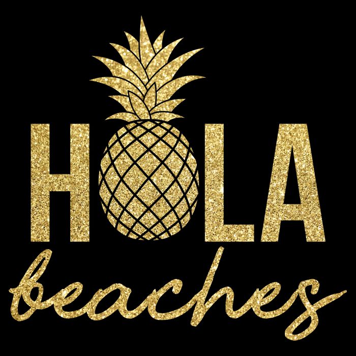 Hola Beaches Limited Edition Cropped Pullover Crew