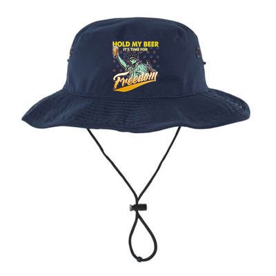 Hold My Beer It's Time For Freedom Statue Of Liberty Bucket Hat