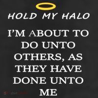 Hold My Halo 11oz C Handle Ceramic Mug