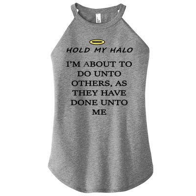 Hold My Halo Women's Perfect Tri Rocker Tank