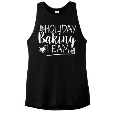 Holiday Baking Team Ladies PosiCharge Tri-Blend Wicking Tank