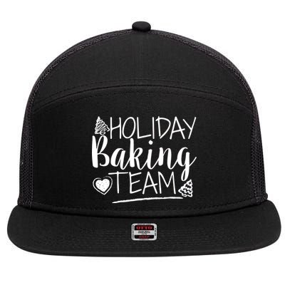 Holiday Baking Team 7 Panel Mesh Trucker Snapback Hat