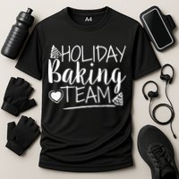 Holiday Baking Team Cooling Performance Crew T-Shirt