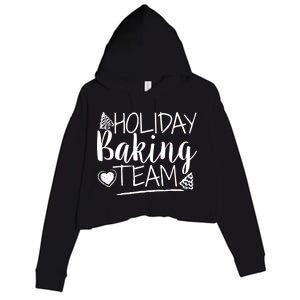 Holiday Baking Team Crop Fleece Hoodie