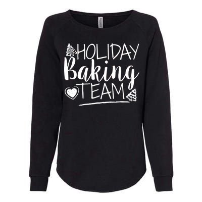 Holiday Baking Team Womens California Wash Sweatshirt