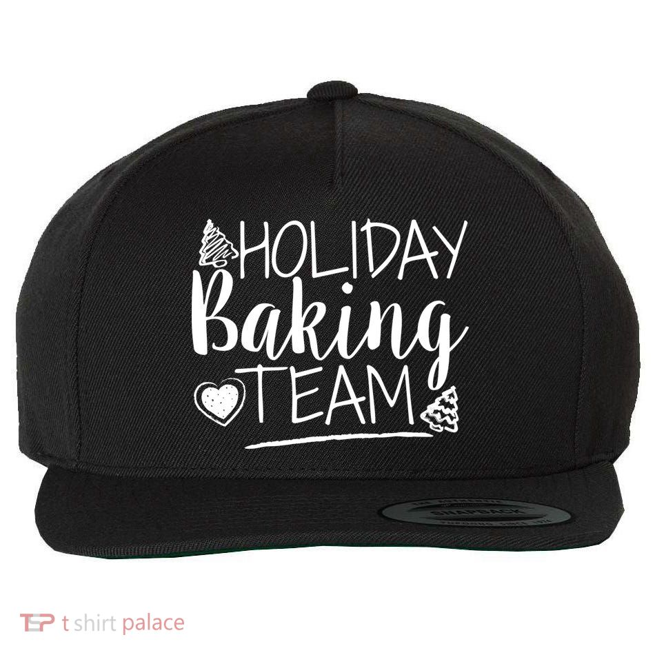 Holiday Baking Team Wool Snapback Cap